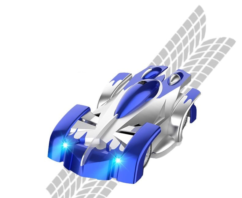Masinuta Anti-Gravitatie Care Merge Pe Perete, Tavan Si Suprafete Plate, Cu Telecomanda Si Incarcare USB