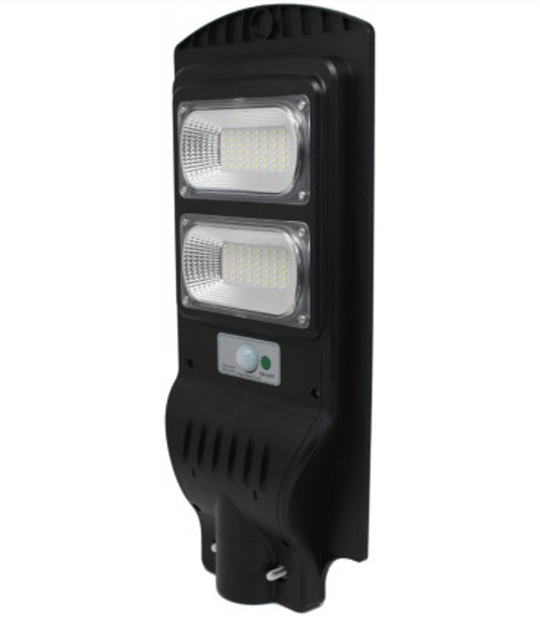 Lampa Solara Stradala, Cu Suport Metalic, Iluminare Puternica, Control Din Telecomanda