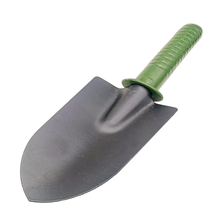 Set De 4 Instrumente Pentru Gradinarit, Doua Mini Lopeti, Un Mini Cultivator Si Un Dispozitiv Pentru Gaurit, Metal
