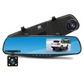 Oglinda Retrovizoare Cu Camera Video DVR Fata-Spate Pentru Monitorizare Trafic Full HD Cu G-Senzor Si Ecran 4.3 Inch + CADOU card memorie 32GB