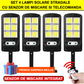 Set 4 Lampi Solare ULTRA LED Stradale cu Senzor de Miscare si Telecomanda + Produs Surpriza
