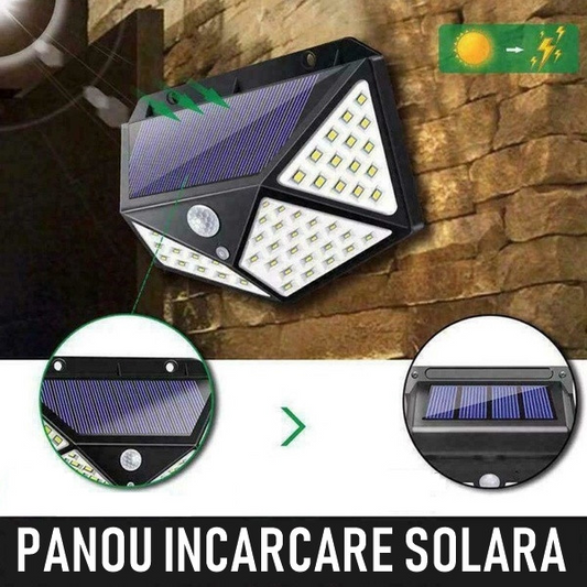 ✨ Pachet Premium: 8 Lămpi Solare cu 100 LED-uri – Iluminare Puternică pentru Curtea Ta! 🌞💡