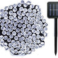 Instalatie De Craciun, Cu Incarcare Solara, 300 LED, Alb Rece, 30m