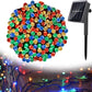 Instalatie De Craciun, Cu Incarcare Solara, 500 LED, Multicolor, 50 m