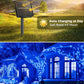 Instalatie De Craciun, Cu Incarcare Solara, 100 LED, Albastru, 10m, 1+1 CADOU