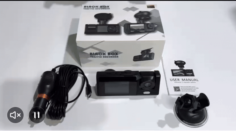 Camera Auto BLACK BOX – Siguranta, Claritate si Supraveghere Completa!🎁 CADOU: Card microSD 64GB inclus în pachet