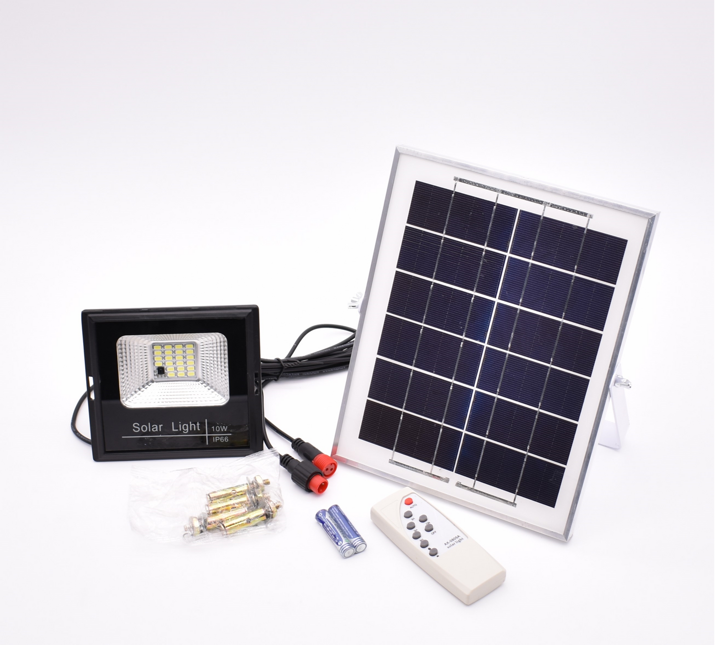 Proiector Solar LED SMD 10W, Cu Panou Solar si Telecomanda