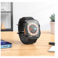 Ceas Smartwatch S9 Ultra, Deluxe Edition, Incarcare Wireless, Notificare Apel, Ritm Cardiac, Monitorizare Somn + 2 Bratari Silicon CADOU