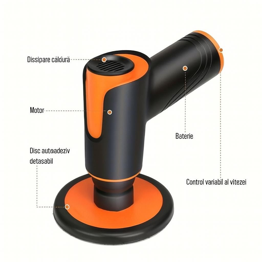 Aparat Electric Pentru Polisat Masina Multifunctional. Pentru Curatare Ghiuveta, WC, Faianta, Pantofi, Parchet, 140 W