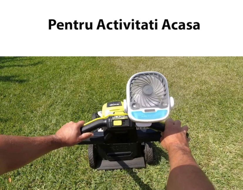 Mini Racitor Portabil Cu Apa Si Gheta Arctic Cool 360° Ideal Pentru Cort, Carucior Bebe