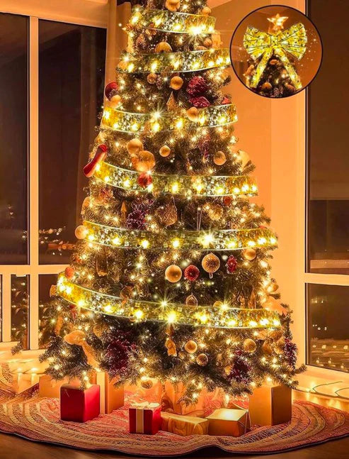 1+1 Gratis: Panglica LED Decorativa – Cu Alimentare Pe Baterii, Lumina Calda Eleganta