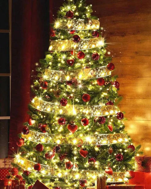 1+1 Gratis: Panglica LED Decorativa – Cu Alimentare Pe Baterii, Lumina Calda Eleganta