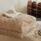 MODEL NOU: Patura Cocolino Groasa Dubla, Super Soft, Tip Tricotaj, cu Blanita, 200 x 230 cm